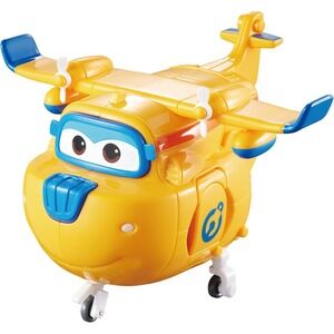 Super Wings - 5' Transforming Donnie Airplane Toys Vehicle Action Figure Plane